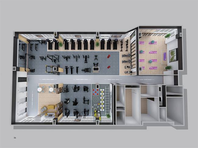 房地產會所和社區(qū)健身房解決方案